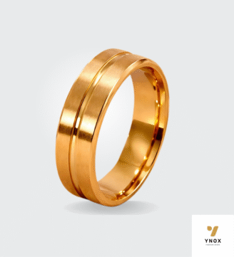 22K Gold Plated High Coated Ring for Men & Women