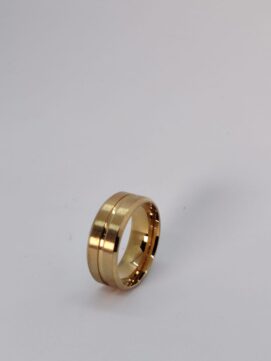22K Gold Plated High Coated Ring for Men & Women